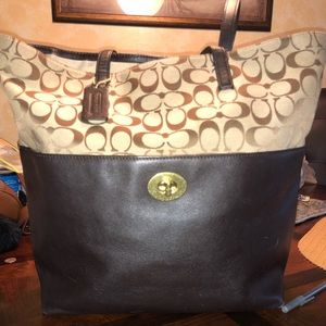 Large Coach Tote!